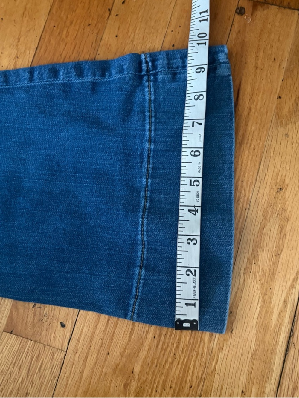 Boden Blue Flare Jeans - Wide Leg Fits Like a 4 - Picture 9 of 9